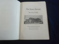 1930 SENIOR RECORD HADDON HEIGHTS HIGH SCHOOL YEARBOOK -HADDON HTS, NJ - YB 2735