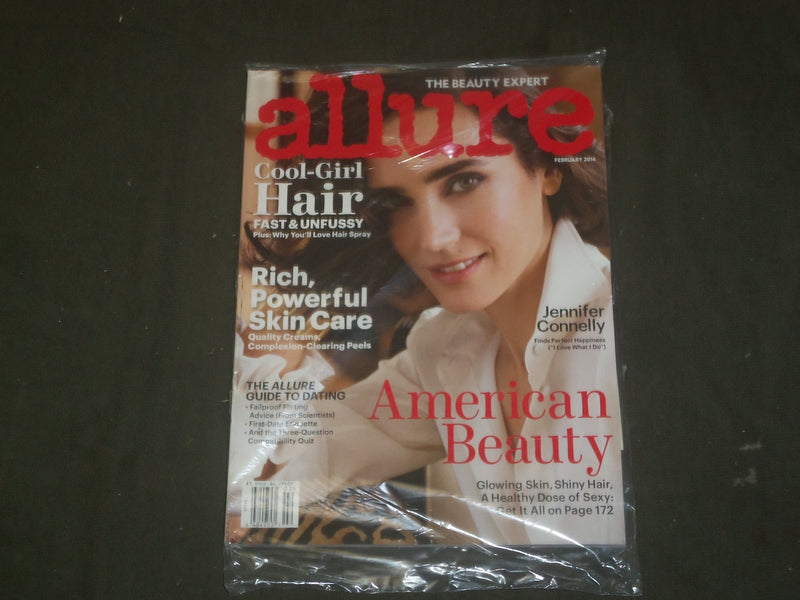 2014 FEBRUARY ALLURE MAGAZINE - JENNIFER CONNELLY COVER - B 1512
