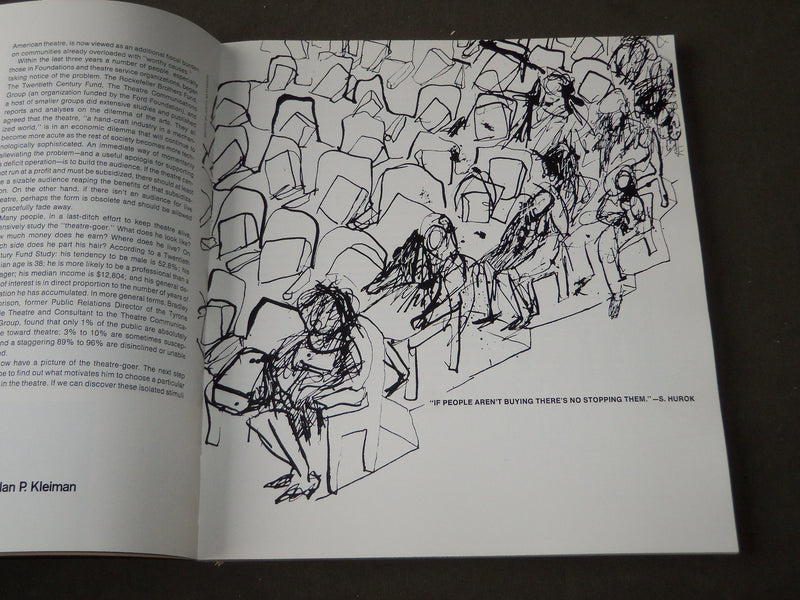 1969 INTERNATIONAL THEATRE INSTITUTE SOFTCOVER BOOK - NICE PHOTOS - KD 4863