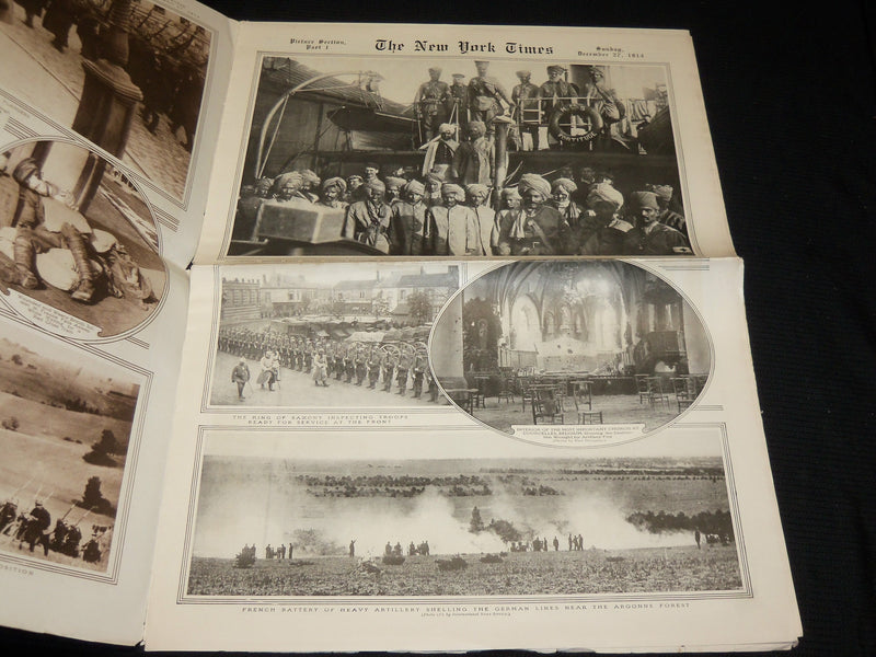 1914 DECEMBER 27 NEW YORK TIMES PICTURE SECTION - WHITMAN & FAMILY - NP 5605