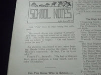 1913-1914 THE DIAL BRATTLEBORO HIGH SCHOOL MAGAZINE LOT OF 9 - INFO. - O 2339