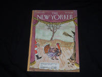 1998 NOVEMBER 30 THE NEW YORKER MAGAZINE - ILLUSTRATED COVER - NY 1855