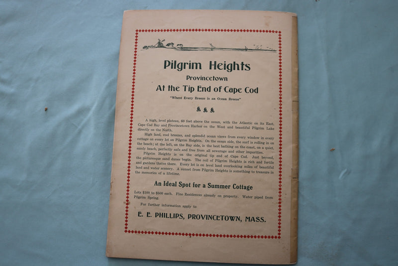 1916 OCTOBER CAPE CODE A MONTHLY MAGAZINE - K 3417