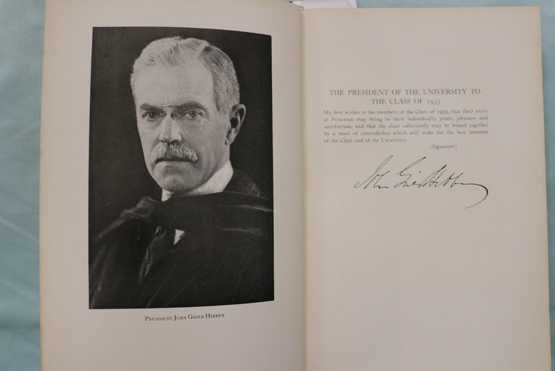 1933 THE FRESHMAN HERALD PRINCETON UNIVERSITY YEARBOOK - PRINCETON, NJ - YB 3582