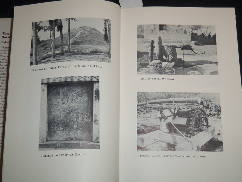 1954 TING HSIEN A NORTH CHINA RURAL COMMUNITY BOOK BY SIDNEY GAMBLE - KD 5981B