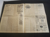 1913 JUNE 5 MARSHALL COUNTY DEMOCRAT NEWSPAPER - NP 5758