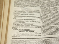 1840 JANUARY-JUNE LA PRESSE FRENCH NEWSPAPER BOUND VOLUME - SCIENCE - KD 1279G