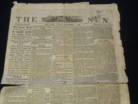 1865 SEPTEMBER 1 THE NEW YORK SUN NEWSPAPER - WIRZ CASE - NP 8954