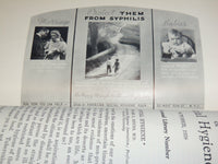 1937-1939 THE JOURNAL OF SOCIAL HYGIENE MAGAZINE LOT OF 4 ISSUES - O 1858