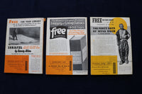 1935 THE GOLDEN BOOK MAGAZINE - LOT OF 9 - O 3458