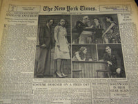 1946 NY TIMES SUNDAY DRAMA SECTIONS LOT OF 42 - ANNIE GET YOUR GUN - UP 8