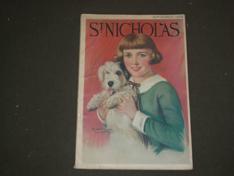 1925 SEPTEMBER ST. NICHOLAS MAGAZINE - ILLUSTRATIONS, STORIES & ADS - B 4644