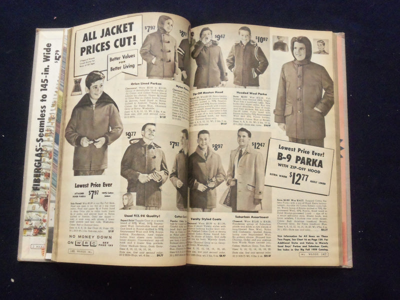 1960 WINTER MONTGOMERY WARD SALE CATALOG - HARDCOVER - KANSAS CITY,MO - J 8493
