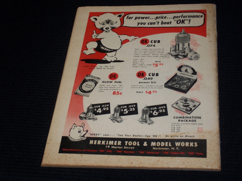 1951 SEPTEMBER AIR TRAILS MAGAZINE - USAF COVER - E 7060