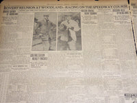 1909 NOV 7 THE BOSTON HERALD - HARVARD VANQUISHES CORNELL - DARTMOUTH - BH 396
