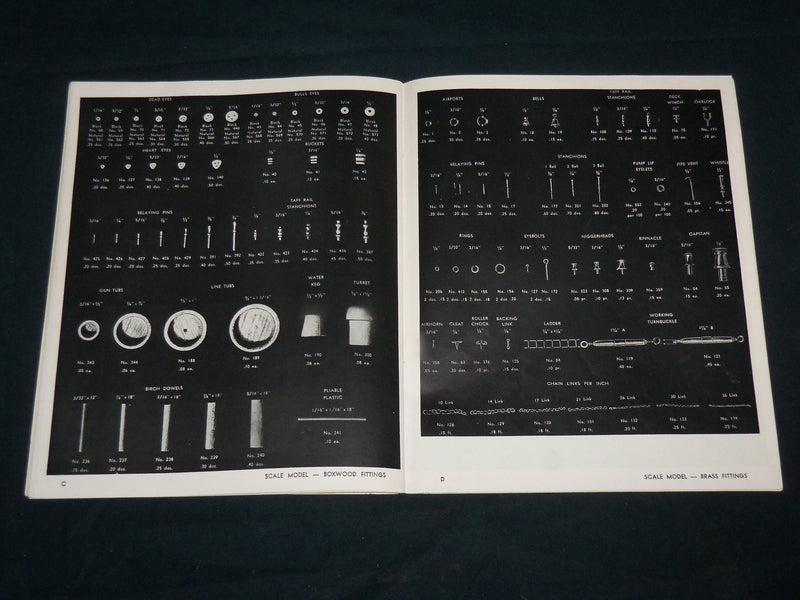 1951 MARINE MODEL CO. CATALOG - NEW YORK - THE SLAVER - J 6629