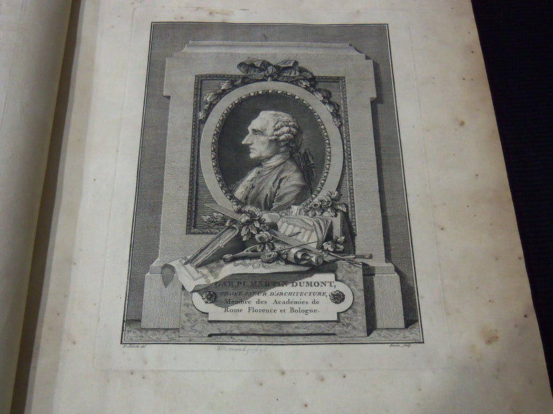 1763 DUMONT DETAILS D’ARCHITECTURE DE LA BASILIQUE ST. PIERRE VOLUME - Z 270