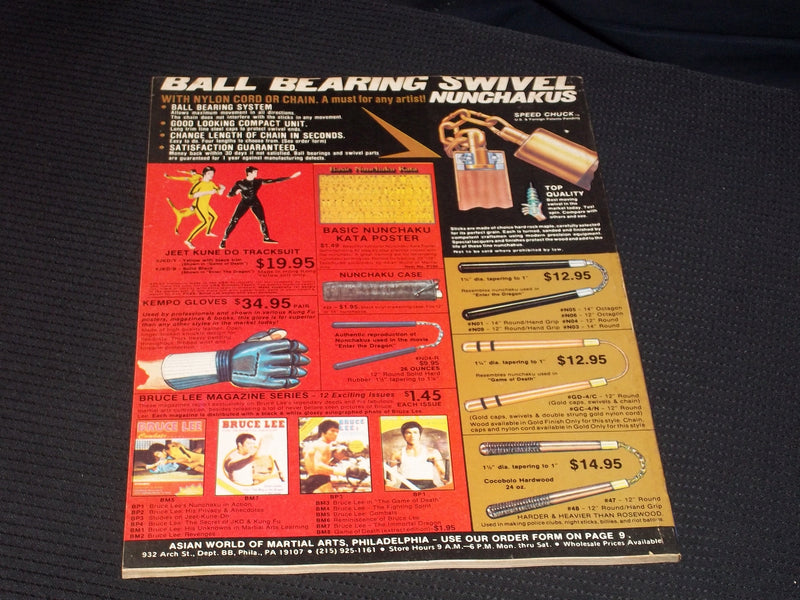 1980 JANUARY BLACK BELT MAGAZINE - 12TH ANNUAL ISSUE FRONT COVER - E 7814