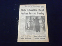 1969 MAR 13 BOSTON RECORD AMERICAN NEWSPAPER- STATE PUSHES FORCED BUSING-NP 6330