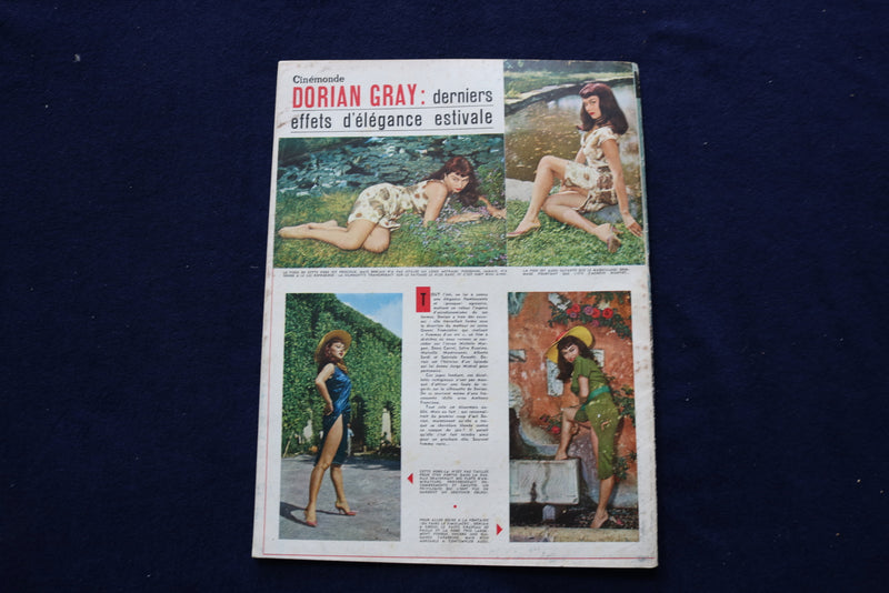 1958 SEP 18 CINEMONDE MAGAZINE - DEBORAH KERR-YUL BRYNNER COVER - E 23969