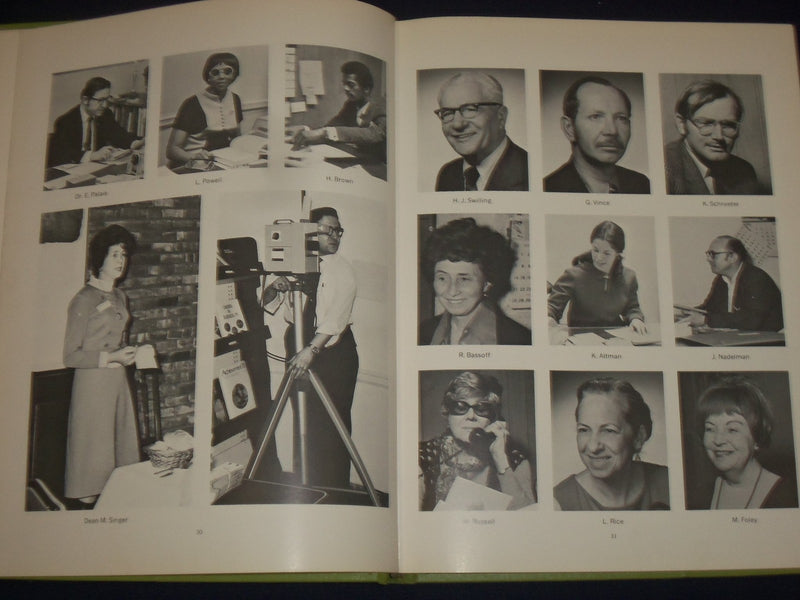 1971 EDUMATOR NEW YORK TECH YEARBOOK - GREAT PHOTOS - YB 56