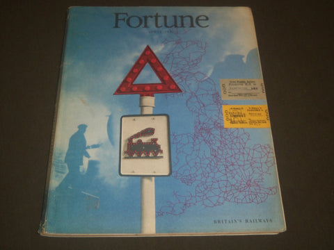 1947 APRIL FORTUNE MAGAZINE - GREAT COVER & ADS - F 197