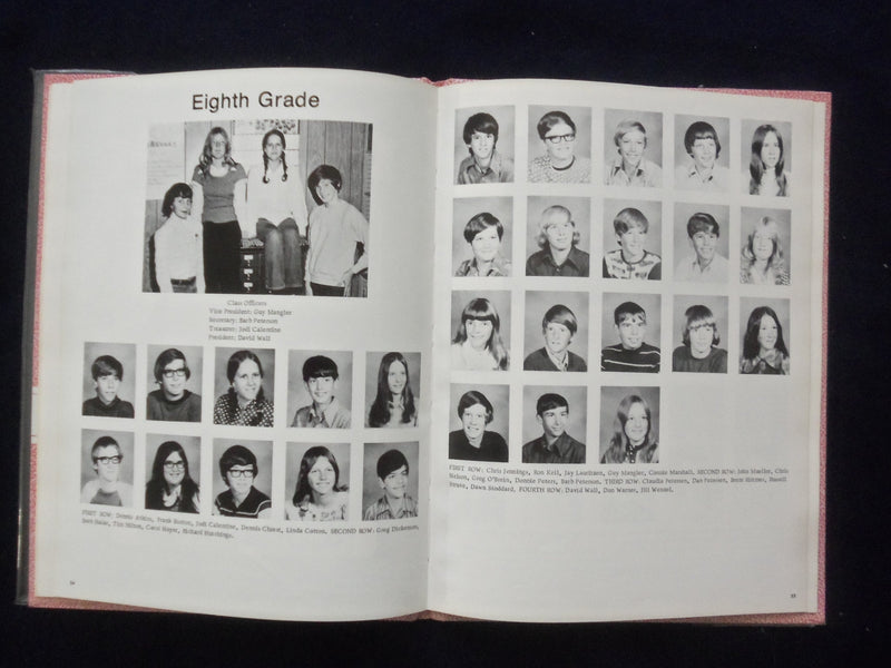 1974 I REMEMER 1974 HIGH SCHOOL YEARBOOK - GRAETTINGER, IOWA - YB 3059