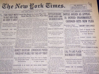 1931 JULY 28 NEW YORK TIMES - DOYLE JAILED AS APPEAL IS DENIED - NT 2166