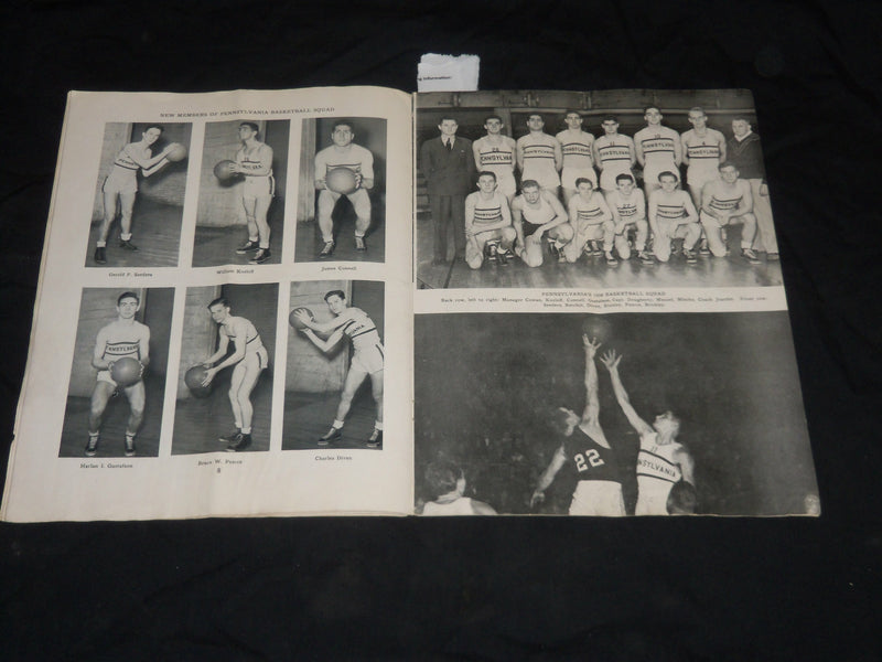 1938 JANUARY FRANKLIN FIELD ILLUSTRATED PENN STATE MAGAZINE - NOTRE DAME- J 5745