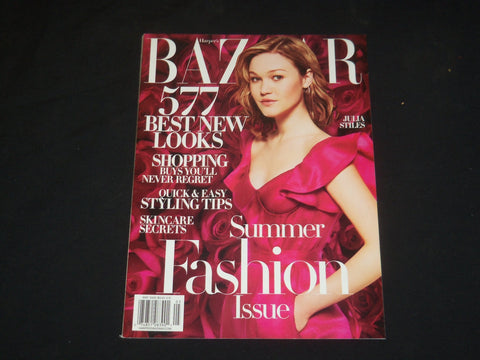 2005 MAY HARPER'S BAZAAR MAGAZINE - JULIA STILES COVER - SP 4619
