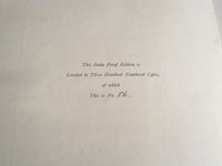 1882 ENGLISH RUSTIC PICTURES - INDIA PROOFS VOLUME BY WALKER - #86 OF 300 - Z 97