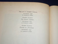 1938 THE LIFE OF ANDREW JACKSON BOOK BY MARQUIS JAMES - ILLUSTRATIONS - KD 2593