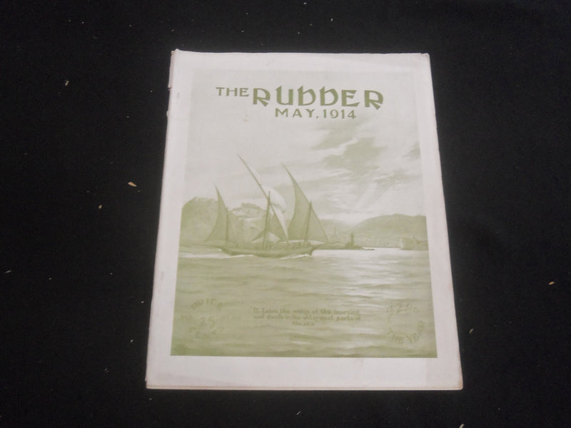 1914 MAY THE RUDDER MAGAZINE - ILLUSTRATIONS, STORIES, PHOTOS & ADS - B 4198T