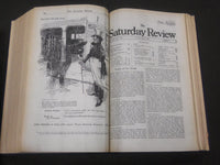 1923 SATURDAY REVIEW 2 BOUND VOLUMES - COMPLETE YR- PUBLISHED IN LONDON - R 1127