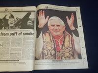2005 APRIL 20 NEW YORK DAILY NEWS NEWSPAPER-CHURCH ELECTS POPE BENEDICT- NP 4197