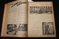 1938 JUNE-SEPTEMBER AIR TRAILS MAGAZINE BOUND VOLUME - GREAT COVERS - KD 944B