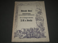 GOTT UND WELT GOETHE - DURER GERMAN BOOK - KD 4498