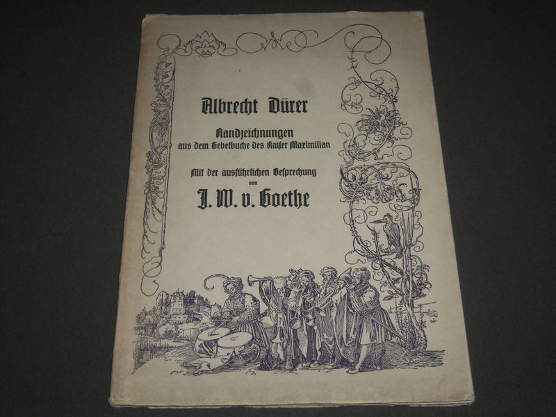 GOTT UND WELT GOETHE - DURER GERMAN BOOK - KD 4498