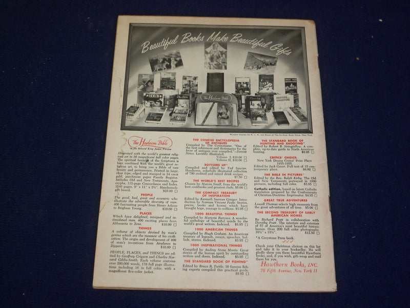 1956 DECEMBER 1 SATURDAY REVIEW MAGAZINE - PABLO PICASSO - SP 9444