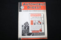 1938 NOV AUTOMOBILE DIGEST MAGAZINE - ENGINEERED REFINEMENTS COVER - SP 4183V
