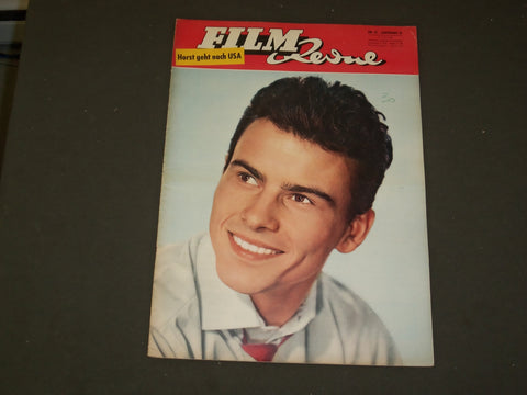 1958 JUNE 10 FILM REVIEW (GERMAN) MAGAZINE - HORST BUCHHOLZ COVER - B 3992