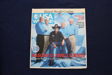 2006 FEB 17-19 USA WEEKEND MAGAZINE - NASCAR'S LIVING LEGENDS COVER - E 18281