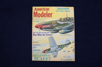1962 MAY AMERICAN MODELER MAGAZINE - NORTH AMERICAN MUSTANG COVER - E 11462