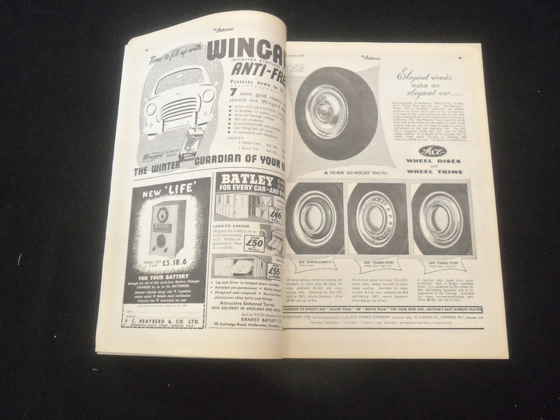 1955 DECEMBER 9 THE AUTOCAR MAGAZINE - STANDARD VANGUARD III - BRITISH - J 7835
