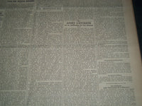 1927 JANUARY-MARCH LE TEMPS FRENCH NEWSPAPER BOUND VOLUME - VB 15