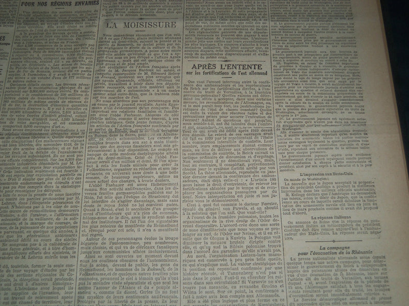 1927 JANUARY-MARCH LE TEMPS FRENCH NEWSPAPER BOUND VOLUME - VB 15