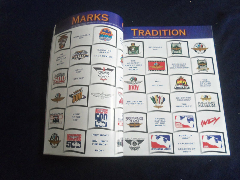 1997 AUGUST 2 BRICKYARD 400 RACING PROGRAM - GREAT PHOTOS - SP 3744O