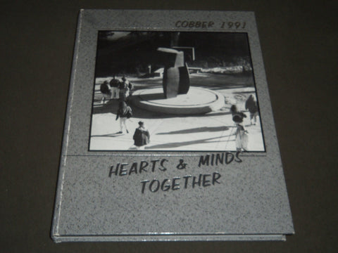 1991 COBBER CONCORDIA COLLEGE YEARBOOK - MOORHEAD MN - GREAT PHOTOS - YB 1081
