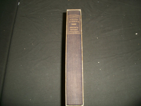 1956 HISTORY OF HENRY ESMOND ESQ. QUEEN ANNE BOOK WITH SLIP CASE - KD 598
