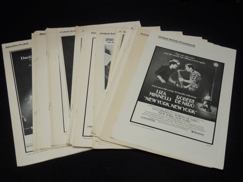 1970'S UNITED ARTISTS MOVIE PRESSBOOKS LOT OF 25 - 3810